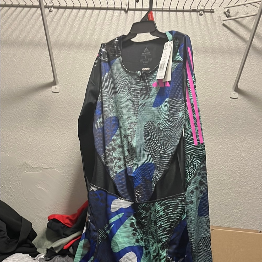 Adidas Multicolor Graphic running suit